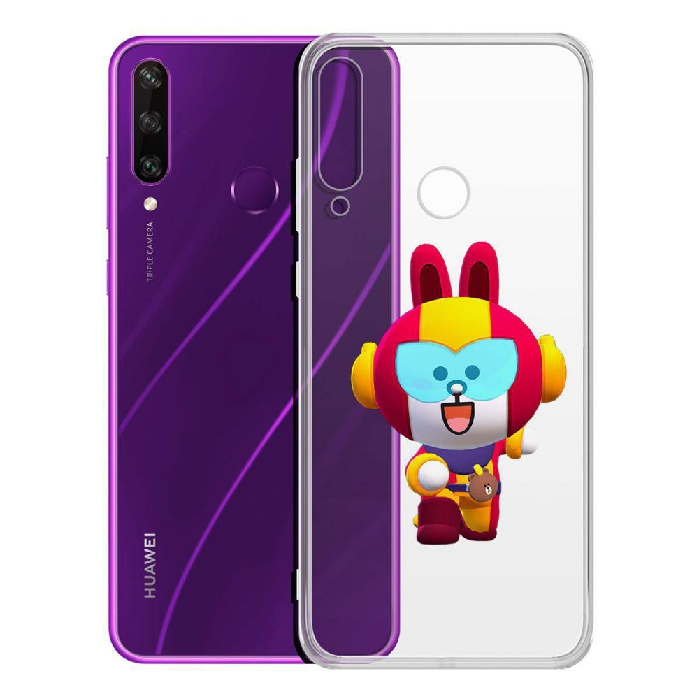 

Чехол-накладка Brawl Stars-Кони Макс для Huawei Y6p