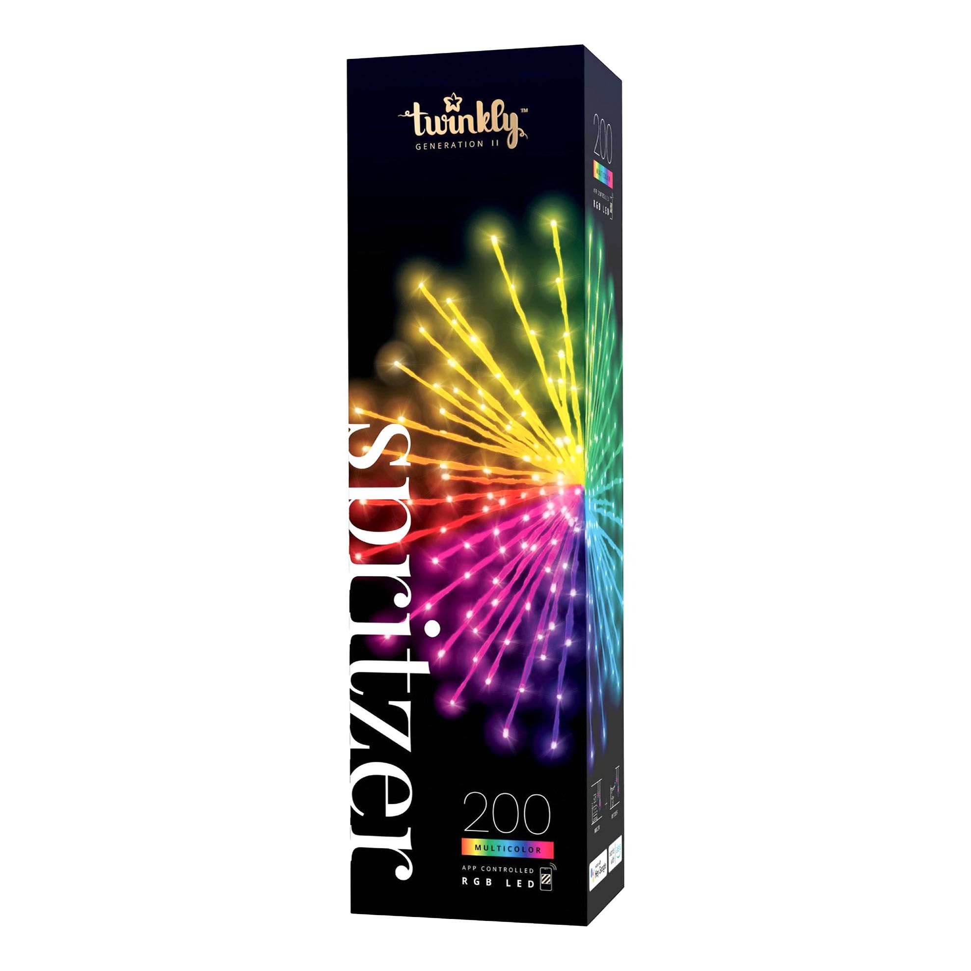 

Гирлянда Twinkly Spritzer TWB200STP-WEU RGB 500 см 200 ламп