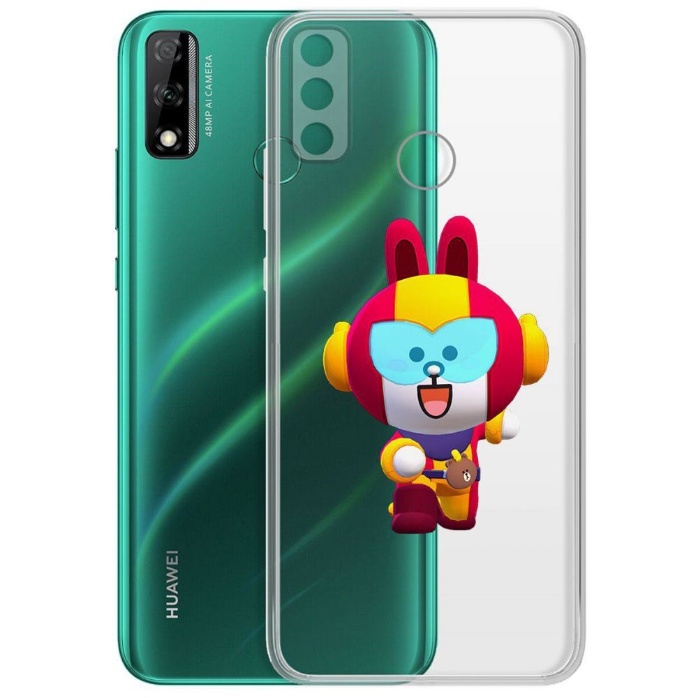 

Чехол-накладка Brawl Stars-Кони Макс для Huawei Y8s