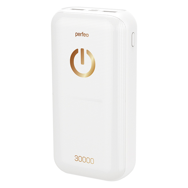 фото Внешний аккумулятор perfeo powerbank 30000 mah white (pf_b4301)