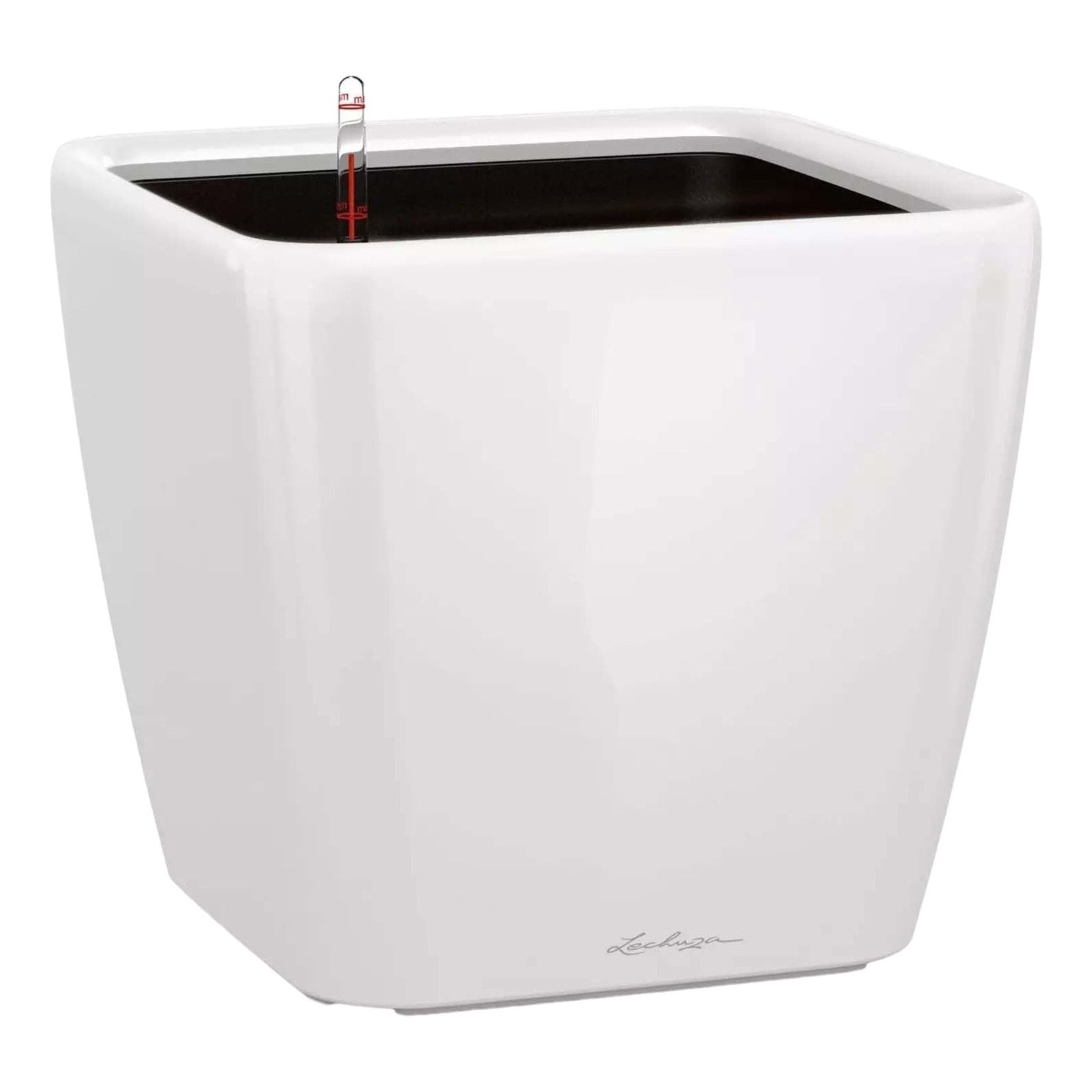 

Цветочное кашпо Lechuza Quadro Ls 4 л 1 шт. белый, Quadro Ls