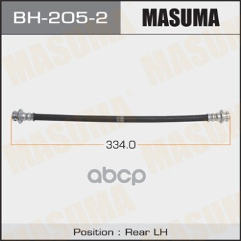 

Шланг Тормозной Nissan Almera (N16) 00-06, Classic 06-12, Sunny (B15) 98-04 Задний Masuma