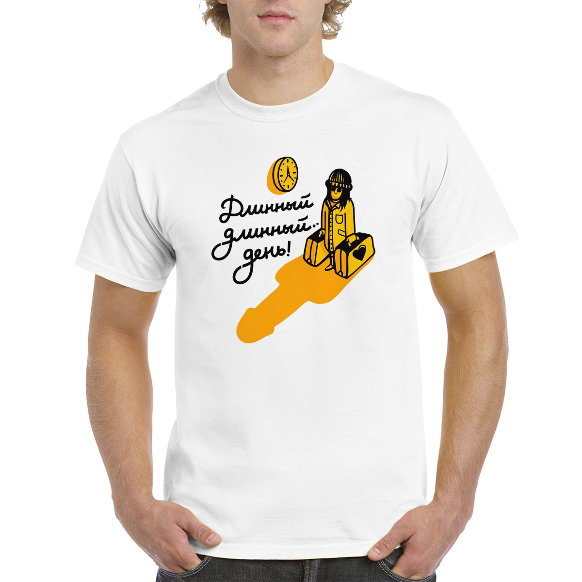 

Футболка унисекс CoolPodarok M0151410 белая 50 RU, Белый, M0151410