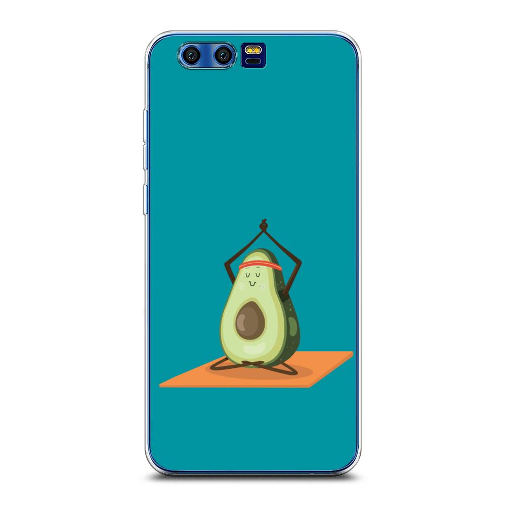 

Чехол на Honor 9 "Расслабься с авокадо", Голубой, 62450-6