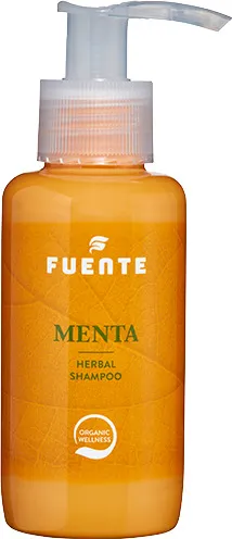 Шампунь для чувствительной кожи головы FUENTE на основе трав MENTA Herbal Shampoo 250 мл