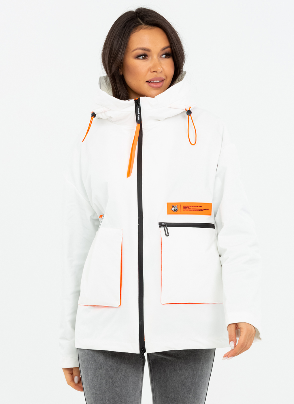 

Куртка женская Amimoda 60320 белая 42 RU, Белый, 60320