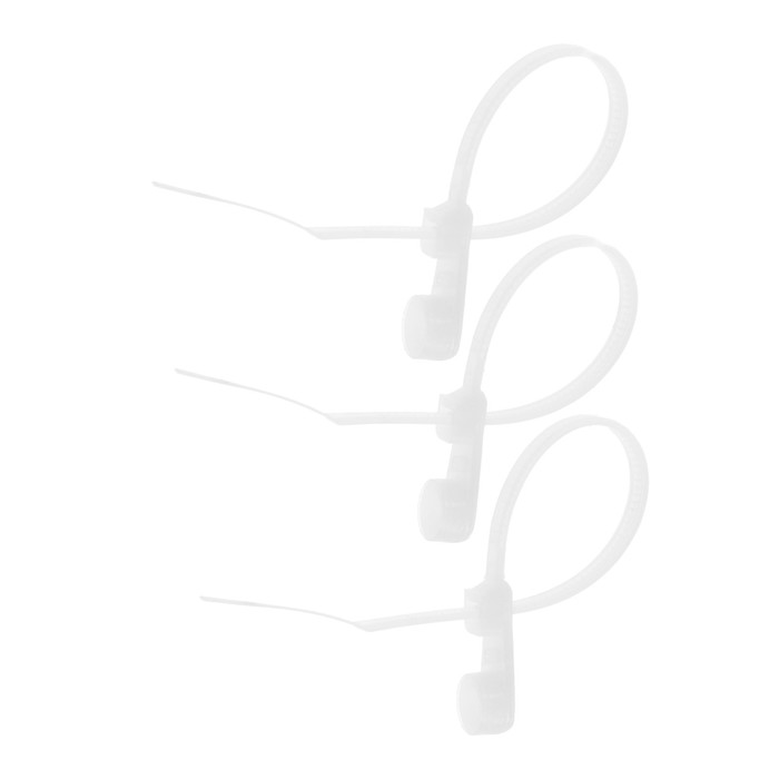 

Хомут-стяжка с монтажным отверстием, 3х120 мм, 100 шт