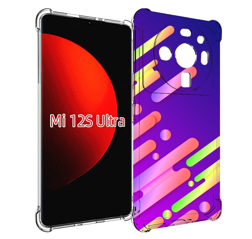 

Чехол MyPads неоновый-фон для Xiaomi 12S Ultra, Прозрачный, Tocco