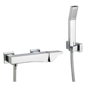 

Смеситель для душа Webert FLAUTO bath CHROME satin handle FT870101023 40984