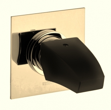 

Смеситель для душа Webert FLAUTO bathass SATIN GOLD black handle FT880101768 41559