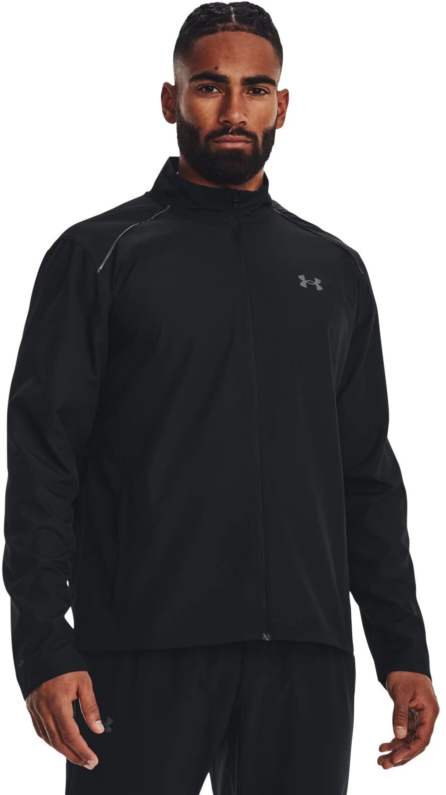 Ветровка мужская Under Armour UA STORM RUN JACKET черная SM