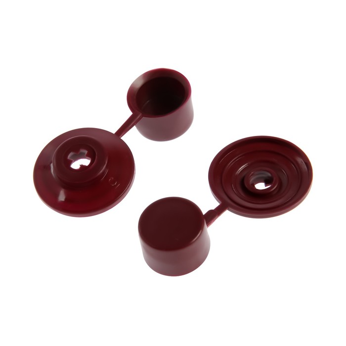 

Шайба кровельная с колпачком, бордо, 250 шт