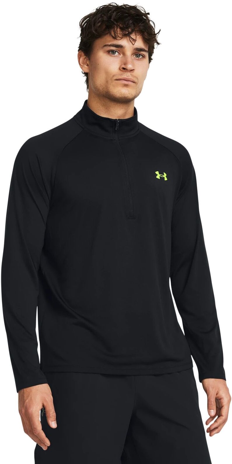 

Лонгслив мужской Under Armour UA Tech 2.0 1/2 Zip черный SM, UA Tech 2.0 1/2 Zip