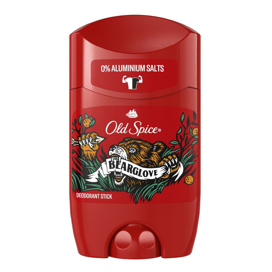 Дезодорант Old Spice Bearglove 50 мл дезодорант old spice whitewater твердый 48 часов 50 мл