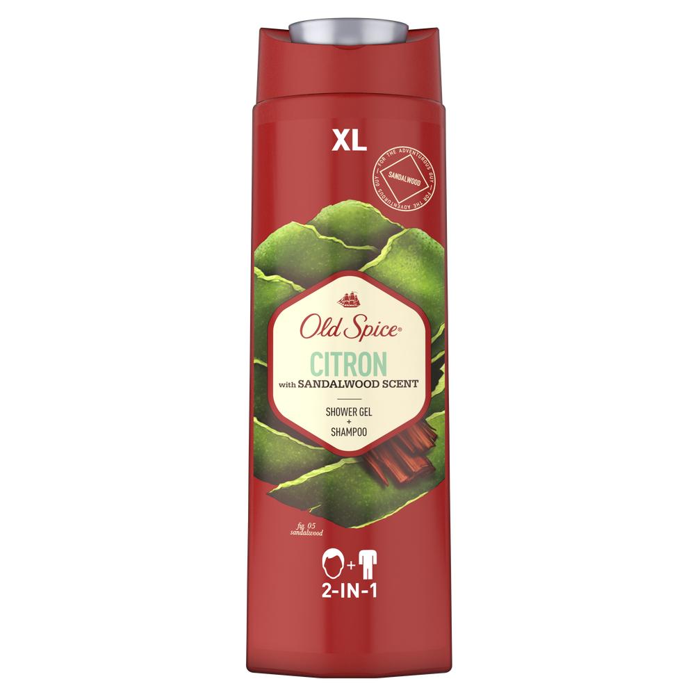 Гель для душа Old Spice Hair  Body Citron 400 мл