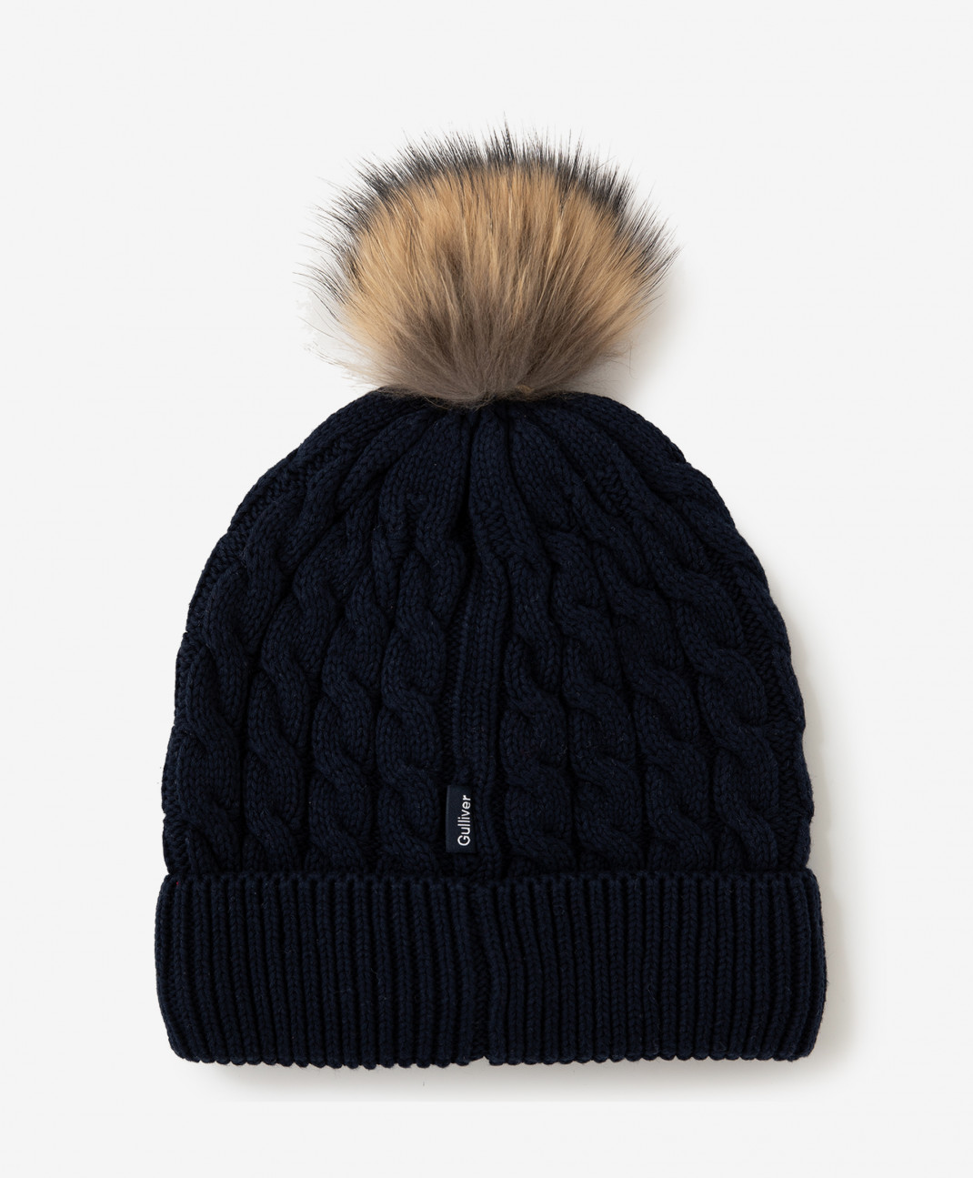 фото Шапка gulliver 22004bmc7310 цв. черный р. 52