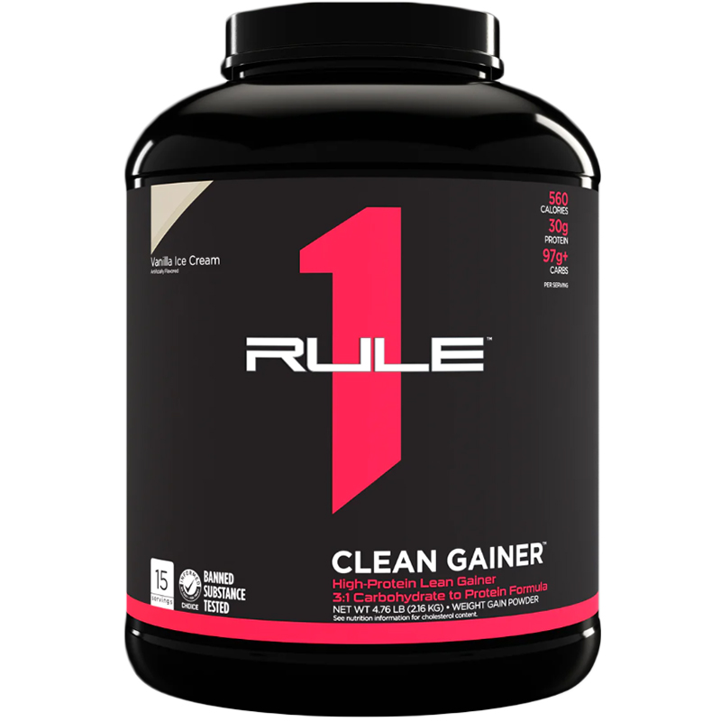 Гейнер RULE ONE Clean Gainer, Vanilla, 2.16 кг