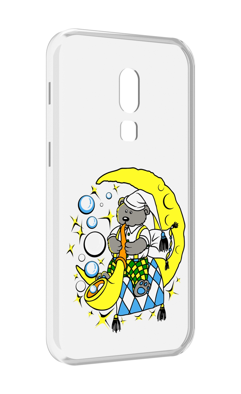 

Чехол MyPads Сырная луна для Meizu V8, Прозрачный, Tocco