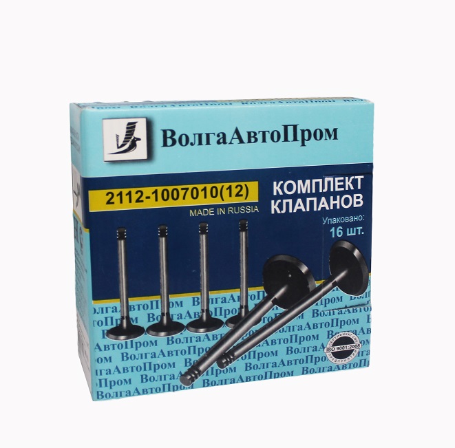 

Клапан двс ВАЗ 2112 впускной 8 шт. ВолгаАвтопром