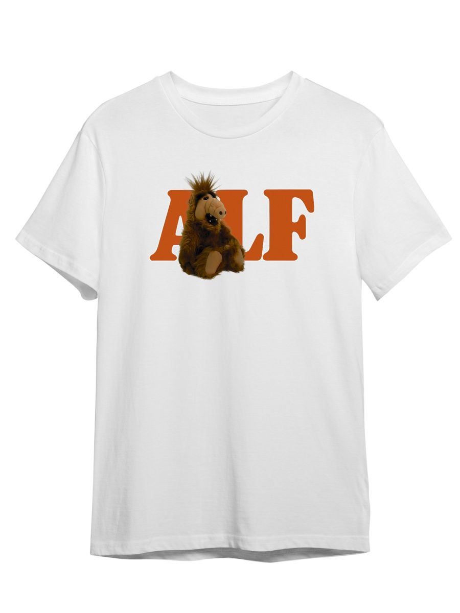 

Футболка унисекс Каждому Своё Сериал Альф/Alf/Alien Life Form SRAF11 белая 3XL, "Сериал Альф/Alf/Alien Life Form" SRAF11