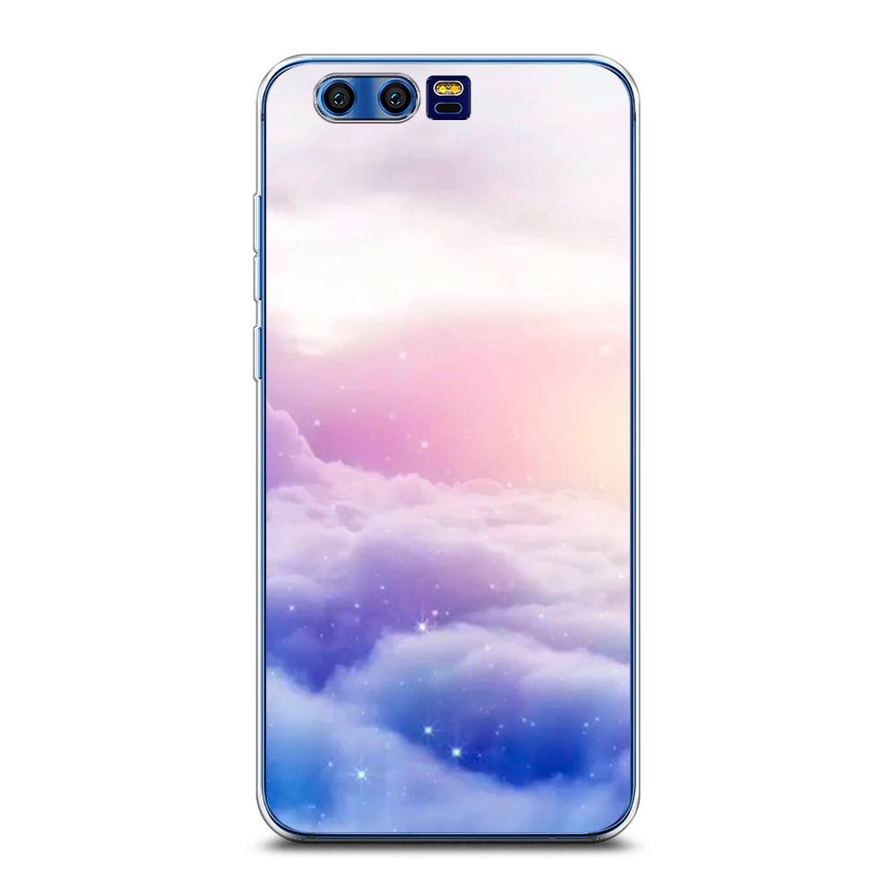 

Чехол на Honor 9 "Небеса", Голубой;белый;розовый, 62450-2