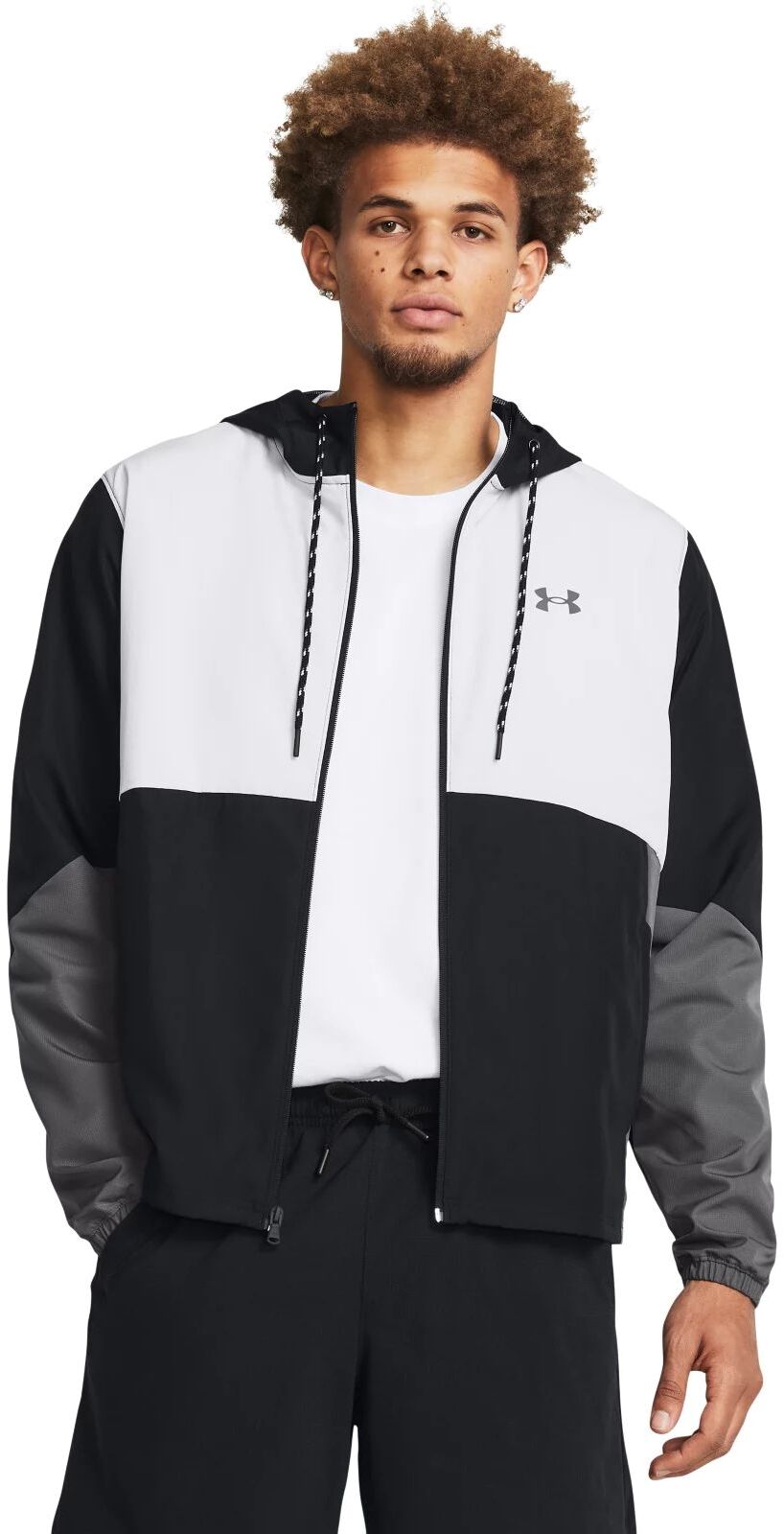 Ветровка мужская Under Armour UA Legacy Windbreaker черная SM