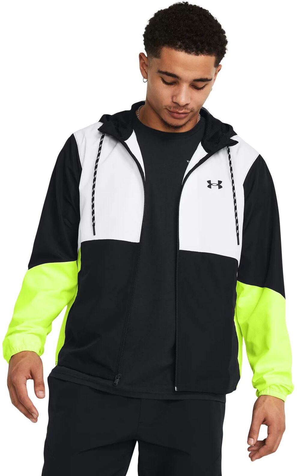 Ветровка мужская Under Armour UA Legacy Windbreaker черная SM