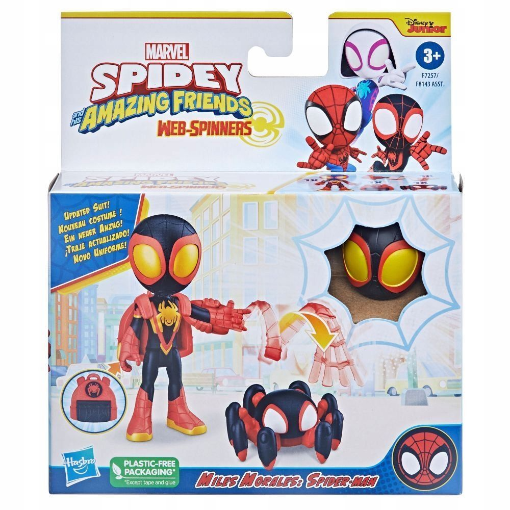 Фигурка Marvel Hasbro Spidey Amazing Friends Майлз Моралес F7257