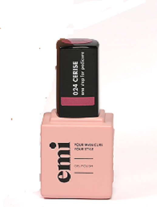 

Лак для ногтей EMI for pedicure Вишневый 24 9 мл, Красный;розовый