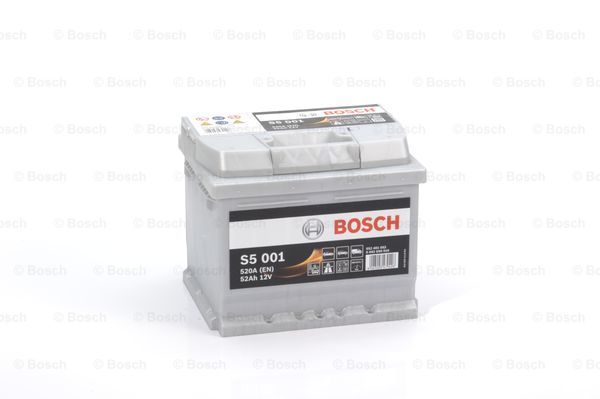 Аккумуляторная Батарея S5 Silver Plus [12V 52Ah 520A B13] Bosch 0092s50010