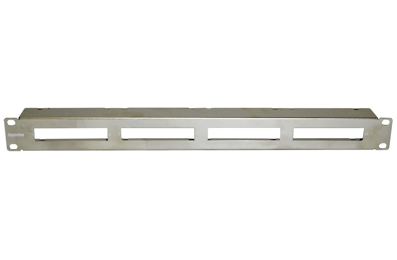 

Патч-панель Hyperline (PPTR-19-4CU-STL), Серый