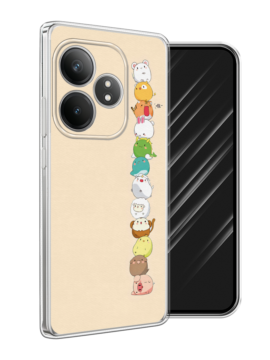 

Чехол Awog на Realme GT Neo 6 SE "Питомцы Чиби", Желтый, 2516850-1