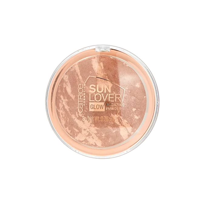 Пудра-бронзатор для лица Catrice Sun Lover Glow Bronzing Powder тон 010 8 г Россия темный, бежевый