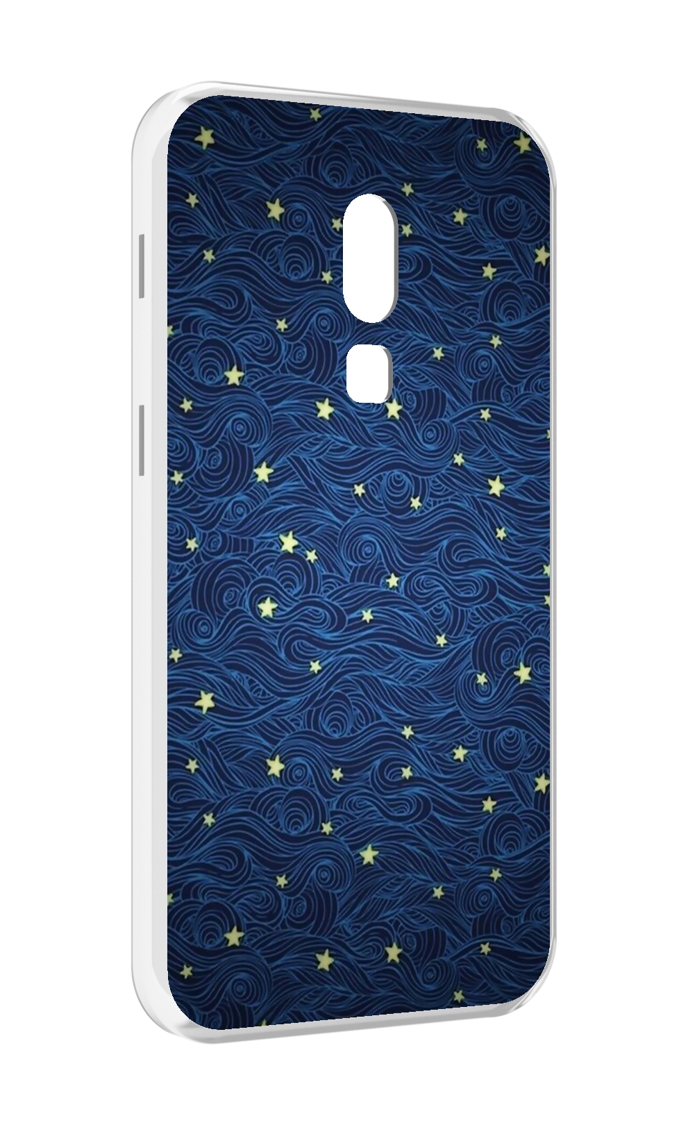 

Чехол MyPads волны с звездами акварель для Meizu V8, Прозрачный, Tocco