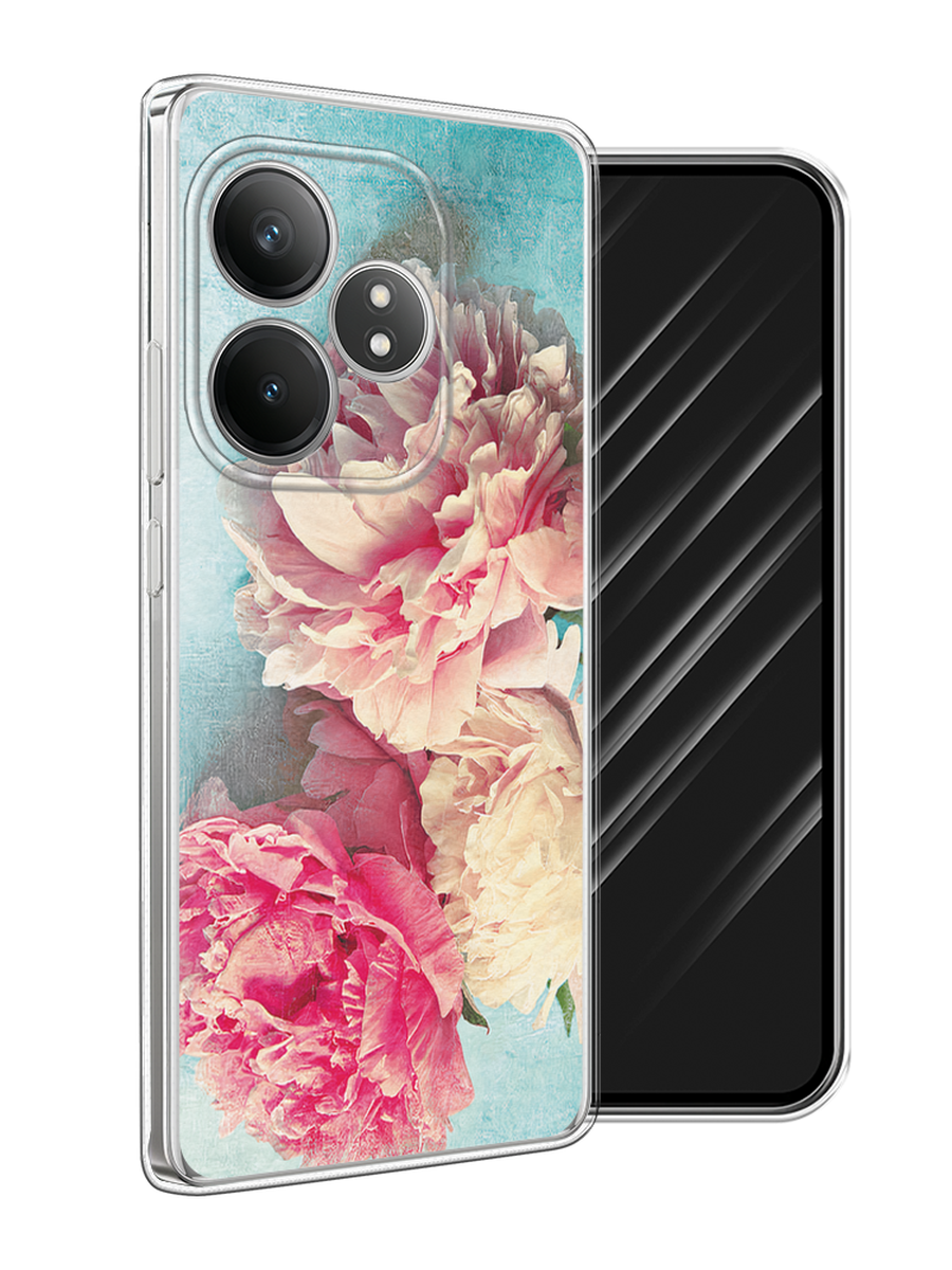 

Чехол Awog на Realme GT Neo 6 SE "Пионы new", Бирюзовый, 2516850-1