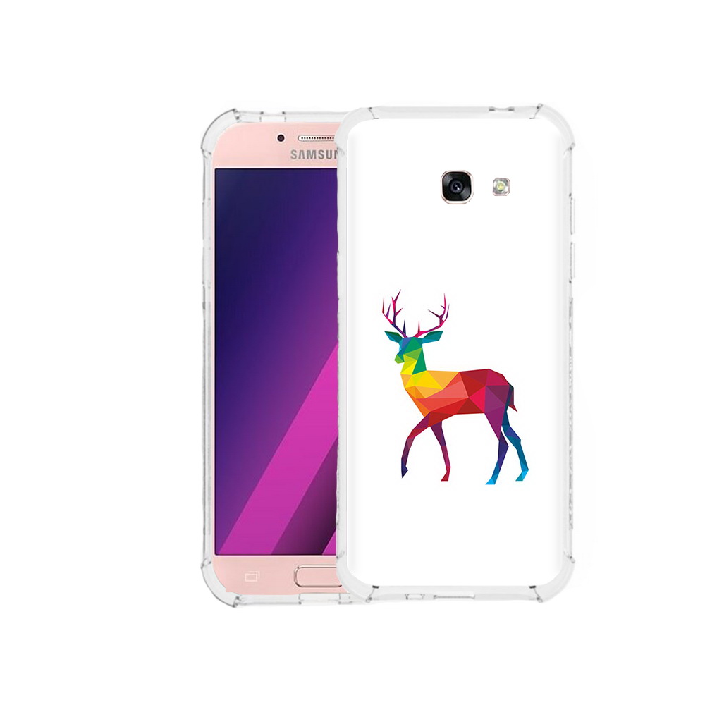 

Чехол MyPads Tocco для Samsung Galaxy A5 геометрический олень (PT51293.578.286), Прозрачный, Tocco