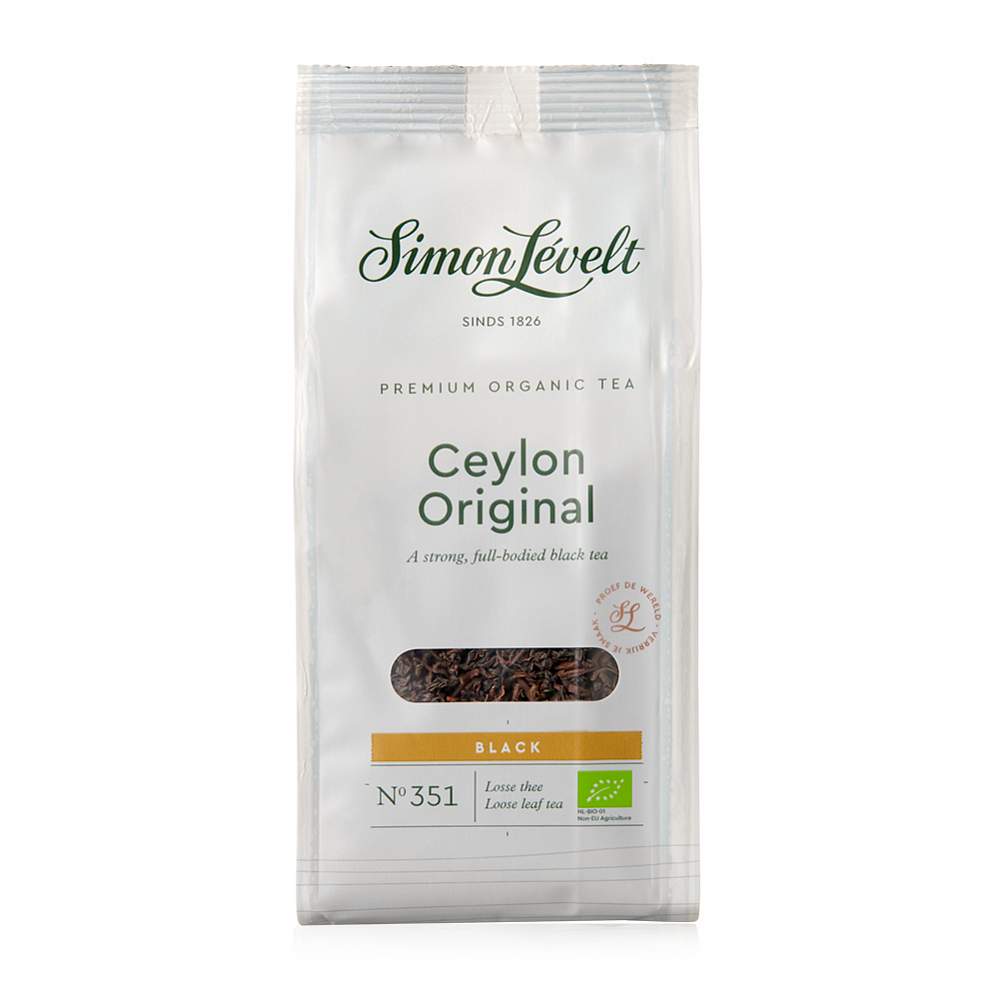 

Simon Levelt Чай чёрный Ceylon Original ORGANIC Premium - 90 г