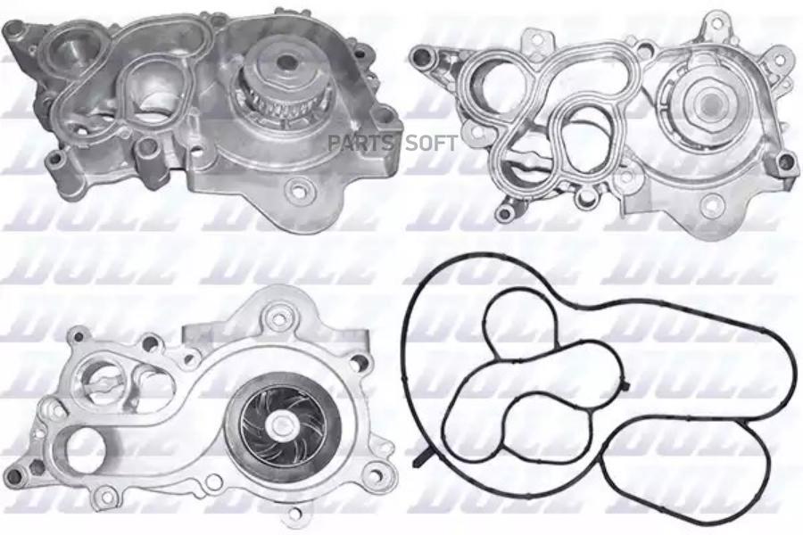

Насос водяной vag 1,2/1,4/2,0 fsi, без корпуса Dolz A234