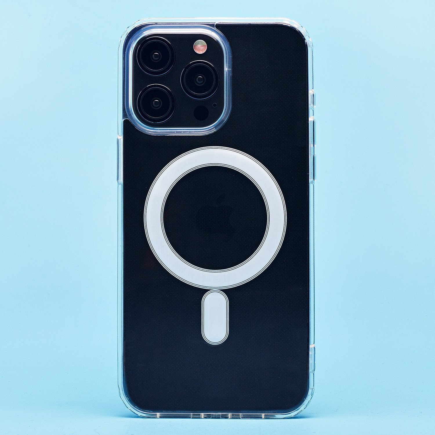 

Чехол для iPhone 15 Pro Max силиконовый MagSafe 2 прозрачный