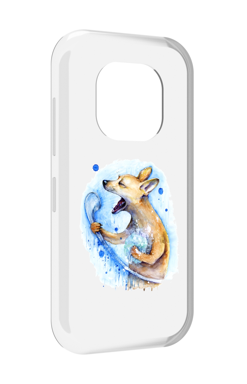 

Чехол задняя-панель-накладка-бампер MyPads пение в душе для Doogee V20 противоударный, Прозрачный, Tocco