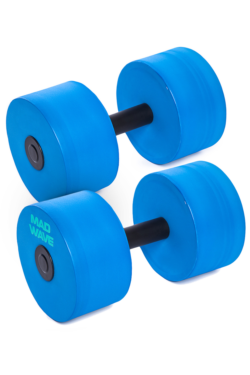 фото Пара гантелей madwave dumbbells basic round 1 пара по 0,25 кг