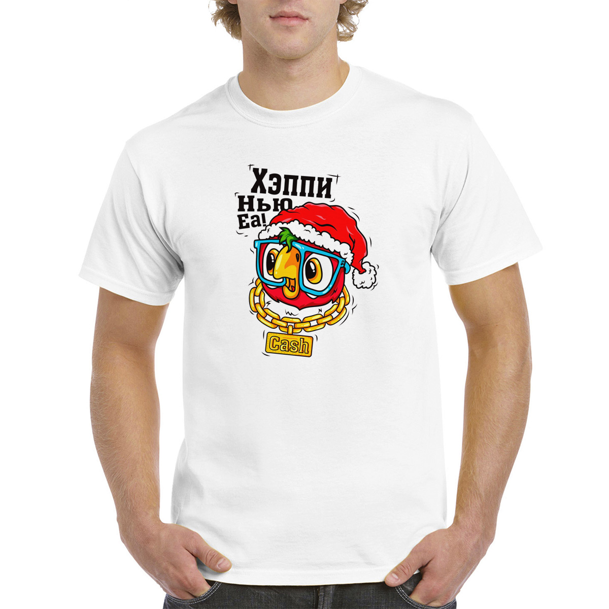 

Футболка унисекс CoolPodarok M0151434 белая 50 RU, Белый, M0151434