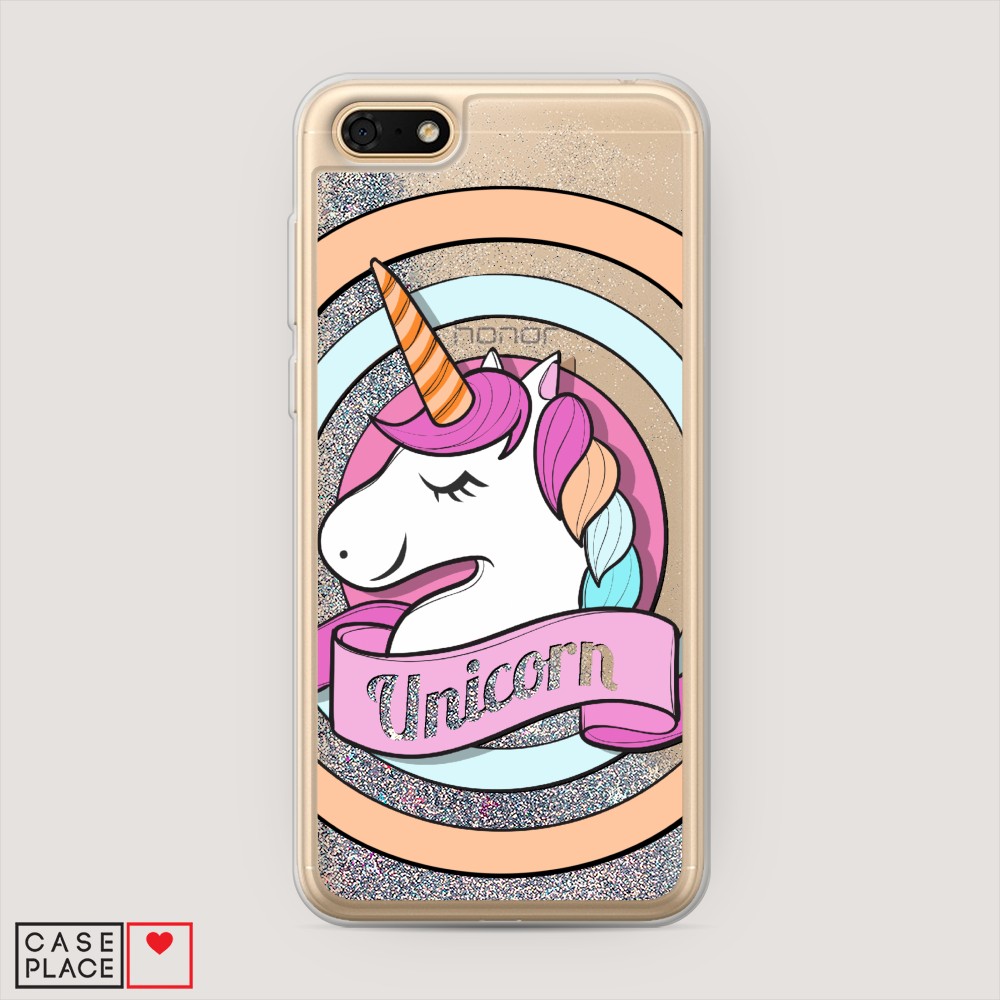 

Чехол Awog на Huawei Y5 2018 "Unicorn зефирный", Разноцветный, 65991-1