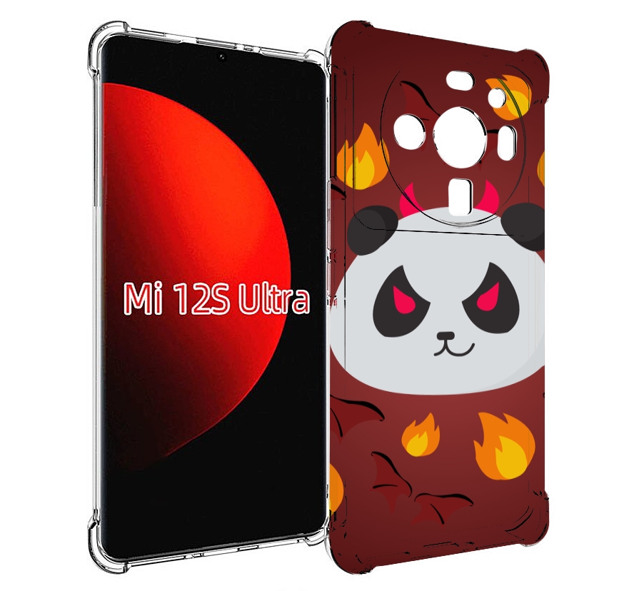 

Чехол MyPads огненная-панда для Xiaomi 12S Ultra, Прозрачный, Tocco