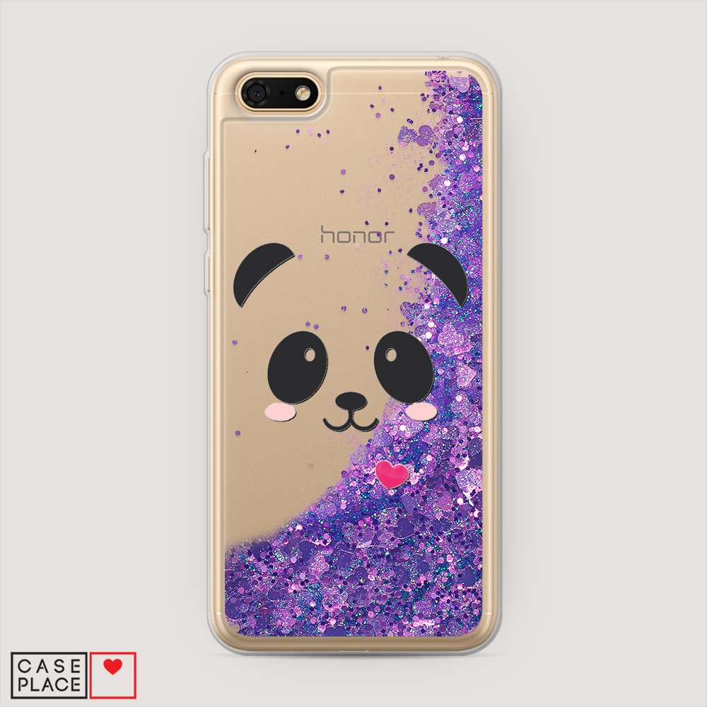 

Чехол Awog на Huawei Y5 2018 "Влюбленный панда контур", Разноцветный, 65992-1