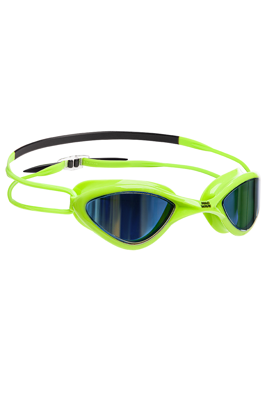 Очки Mad Wave Rapid Comp L Rainbow green