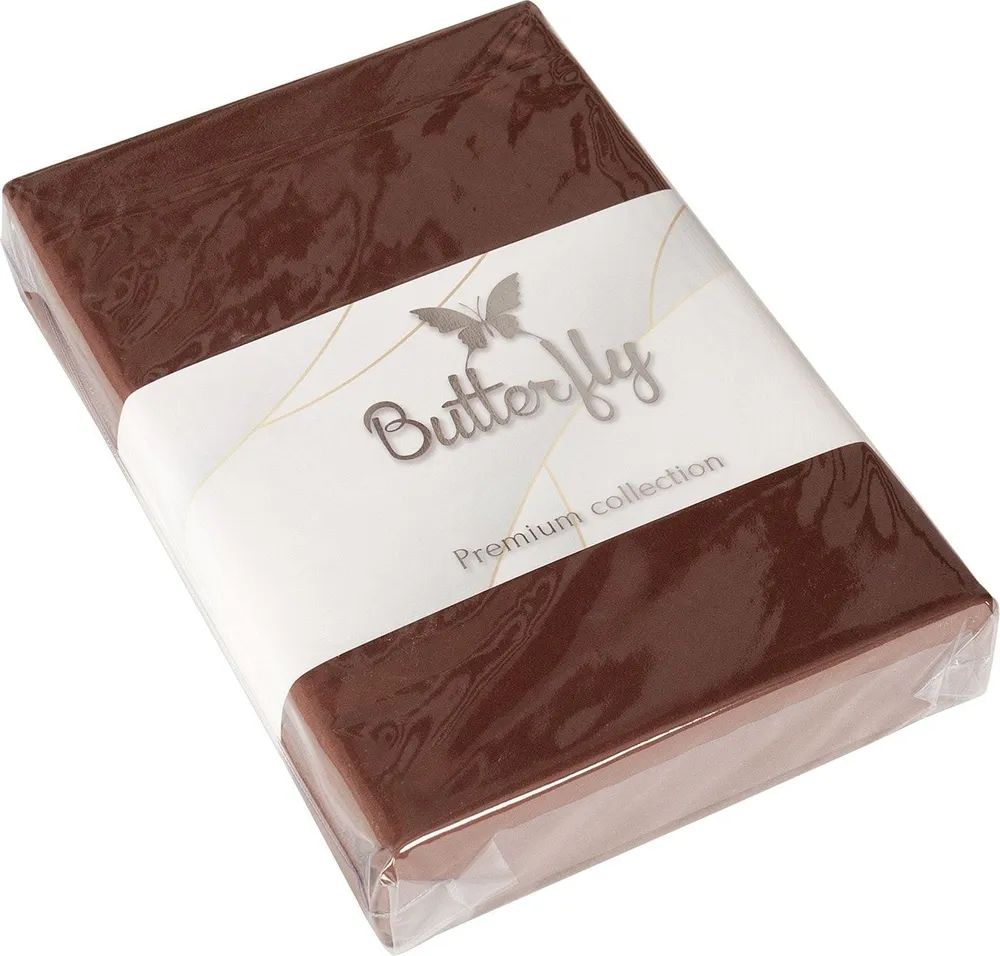

Наволочки Butterfly Premium collection сатин 50x70 см шоколадные 2 шт