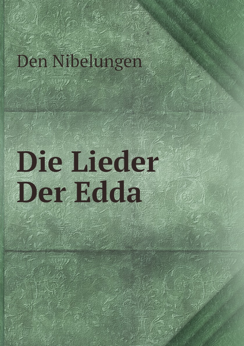 

Die Lieder Der Edda