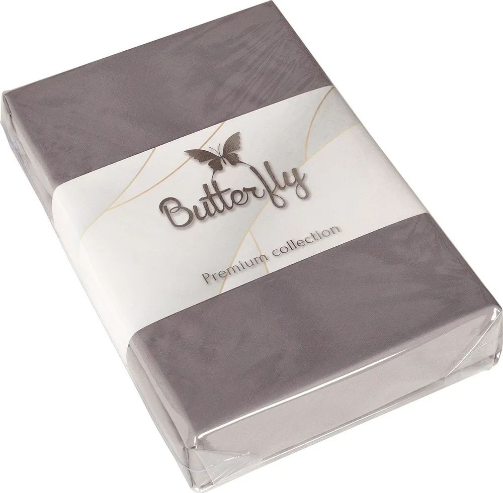 

Наволочки Butterfly Premium collection сатин 50x70 см серые 2 шт