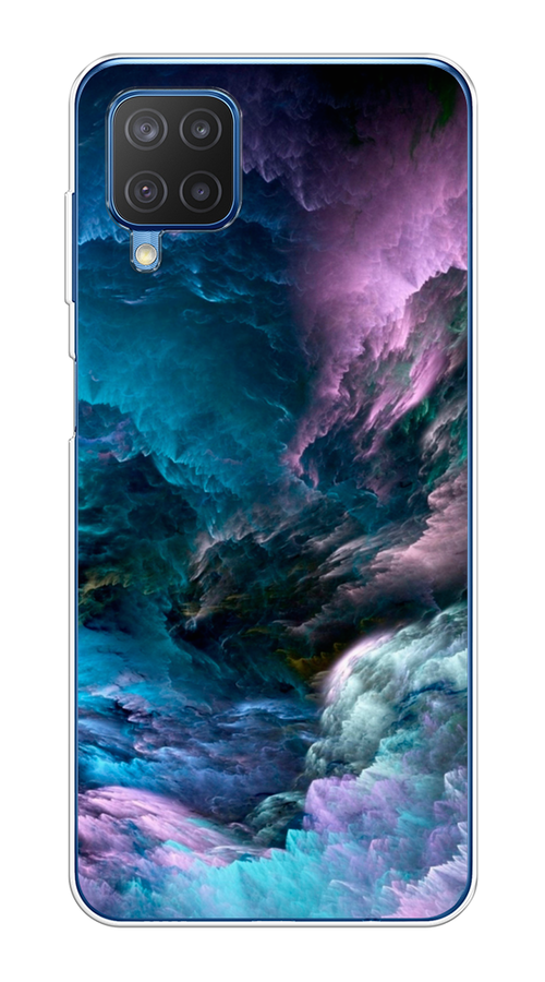 

Чехол на Samsung Galaxy A12/M12 "Загадочное небо", Синий;фиолетовый, 2102650-2